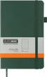 Записная книга Buromax Etalon 125x195 мм 96 листов в линию обложка из искусственной кожи Зеленая (BM.291260-04) - изображение 1