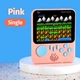 Портативная игровая ретро приставка консоль G7 Game Box 666 игр Pink (G7P) - изображение 2
