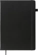 Записная книга Buromax Etalon 210x295 мм 96 листов в клетку обложка из искусственной кожи Черная (BM.294160-01) - изображение 2
