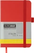 Записная книга Buromax Etalon 95x140 мм 96 листов в клетку обложка из искусственной кожи Красная (BM.296160-05) - изображение 1