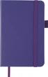 Записная книга Buromax Etalon 95x140 мм 96 листов в клетку обложка из искусственной кожи Фиолетовая (BM.296160-07) - изображение 2