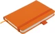 Записная книга Buromax Etalon 95x140 мм 96 листов в клетку обложка из искусственной кожи Оранжевая (BM.296160-11) - изображение 3
