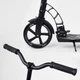 Детский двухколесный самокат Best Scooter 47351 со складной конструкцией, передним амортизатором и ремнем для переноски, Серый - изображение 4