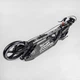 Детский двухколесный самокат Best Scooter 24215-B со складной конструкцией, двумя амортизаторами, ручным дисковым тормозом и фарой, Черный - изображение 8