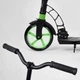 Детский двухколесный самокат Best Scooter 62798 со складной конструкцией, передним амортизатором и ремнем для переноски, Зеленый - изображение 4