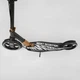 Детский двухколесный самокат Best Scooter 14268 со складной конструкцией, передним амортизатором и фарой, Коричневый - изображение 2