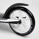 Детский двухколесный самокат Best Scooter 75343 со складной конструкцией, передним амортизатором и зажимом руля, Белый - изображение 6