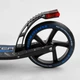 Детский двухколесный самокат Best Scooter 94123 со складной конструкцией, передним амортизатором и тормозом со светом, Черно-синий - изображение 5