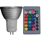 Лампа світлодіодна Lemanso 3W MR16(G5.3) RGB LM293 з пультом - зображення 1