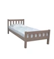 Односпальне дерев'яне ліжко Л-150 Скіф 100х200 мокко - зображення 2