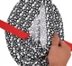 Медицинская шапочка женская HeadwearUniverse универсальная принт мелкие цветы на черном - изображение 4
