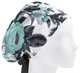 Медицинская шапочка женская HeadwearUniverse универсальная принт шиповник на белом - изображение 1