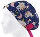 Медицинская шапочка женская HeadwearUniverse универсальная принт единороги - изображение 2