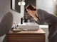 Cмеситель для умывальника однорычажный HANSGROHE Vivenis черный латунь с донным клапаном 75010670 - изображение 3