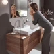 Cмеситель для умывальника однорычажный с высоким изливом HANSGROHE Vivenis хром латунь с донным клапаном 75030000 - изображение 7