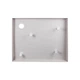 Душевая кабина Qtap Capricorn CRM1018RC6 Clear 2020x1000x800 мм + поддон Tern 301812C 100x80x12 см с сифоном - изображение 7