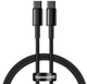 Кабель для зарядки BASEUS CATWJ-01 Type-C to Type-C 100W 1м с поддержкой Power Delivery и Quick Charge Black - изображение 2