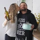 Фартук полноцветный Сolorful Kiss the cook and bring him a beer 75x51 см - изображение 3