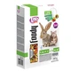 Повседневный корм LoloPets для хомячков и кроликов с овощами и фруктами 340г (26231) - изображение 4