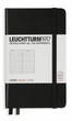 Блокнот Leuchtturm1917 Classic кишеньковий 9 х 15 см в лінію чорний - изображение 1