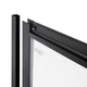 Душевая кабина Qtap Pisces 75-90x75-90 см стекло Clear 5 мм раздвижная для ванной комнаты душевая перегородка (599707) - изображение 3