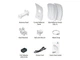 Точка доступу (зовнішня) Ubiquiti LiteBeam M5-23 (LBE-M5-23) - изображение 3