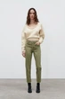 Джинсы Zara 5862/199/505 36 Хаки - изображение 1