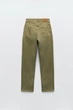 Джинсы Zara 5862/199/505 36 Хаки - изображение 8