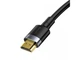 Кабель HDMI на HDMI поддержкой 4K BASEUS Cafule Series (5M, 4K@60Hz, HDMI2.0). Black - изображение 4
