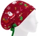 Медицинская шапочка женская HeadwearUniverse универсальная принт Дед Мороз - изображение 1