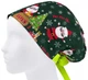 Медицинская шапочка женская HeadwearUniverse универсальная принт Санта - изображение 2
