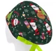 Медицинская шапочка женская HeadwearUniverse универсальная принт Санта - изображение 3