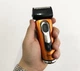 Електробритва сіткова та 2 насадки ProGemei GM-7110 Orange - зображення 3