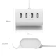 USB-хаб Ugreen USB-C to 4-Port USB 2.0 (CR123/30224) [52737]. - зображення 3