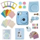 Подарочный набор камера моментальной печати Fujifilm Instax Mini 11 Sky Blue голубая с комплектом аксессуаров (чехол, альбом, рамки, линзы,...) - изображение 1