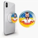 Попсокет (Popsockets) держатель для смартфона Казацкий драйв (8754-3738-WT) Белый - изображение 1