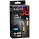 Дата кабель USB 2.0 AM to Micro 5P 1.0m USB08-03T gold Defender (87800) - изображение 3