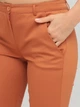 Кэжуал демисезонные укороченные, зауженные брюки BEBE PLUS 22313 M (38127M) Терракот - изображение 4