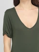 Летняя футболка ASOS ASJ020819-1 XS (67042XS) Оливковый - изображение 4