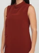 Кэжуал платье однотонное Vero Moda VY-130816-102 M (20796M) Терракот - изображение 3