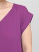 Летняя блуза River Island ASJ120719-98 L (65322L) Фуксия - изображение 4