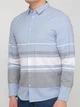 Кэжуал рубашка в полоску Jack & Jones 217305551 XL (83508XL) Голубой - изображение 3