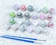 Картина по номерам Тигр в реке, 40х40 (KPNE-02-03) (0010-1417) - изображение 2