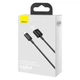 USB кабель для iPhone с разъемом Lightning BASEUS Superior Series Fast Charging Data Cable (1M, 2.4A). Black - изображение 10