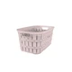 Кошик для білизни Violet House 1040 Бамбу Powder 40 л (1040 Бамбу POWDER 40 л) - зображення 1