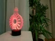 Сменная пластина для 3D светильников "Коньяк" 3DTOYSLAMP (НЕ НОЧНИК) - изображение 1