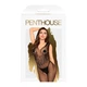 Бодістокінг з візерунком у вигляді крил та метелика Penthouse - Wild catch black XL - зображення 3