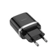 Сетевое зарядное устройство HOCO C12Q USB/18W/3A адаптер с быстрой зарядкой White (C12QB) - изображение 2