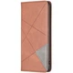 Чехол-книжка с кармашками UniCase Geometric Pattern для Samsung Galaxy M33 (M336) - Coffee - изображение 2