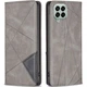 Чехол-книжка с кармашками UniCase Geometric Pattern для Samsung Galaxy M33 (M336) - Grey - изображение 1